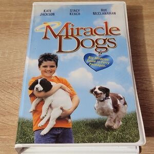 Miracle Dogs VHS Tape